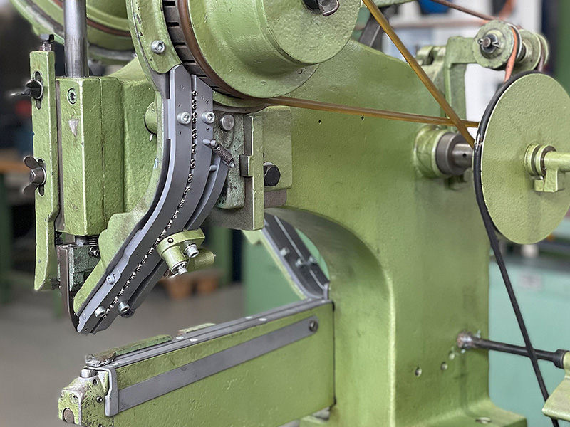 Alte Maschine beim Service